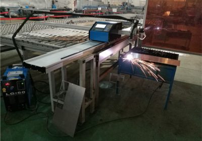 चीन निर्माता कम्प्यूटर नियन्त्रित सीएनसी प्लाज्मा कटर कट एल्युमिनियम स्टेनलेस स्टील / आयरन / मेटलका लागि प्रयोग गर्दछ