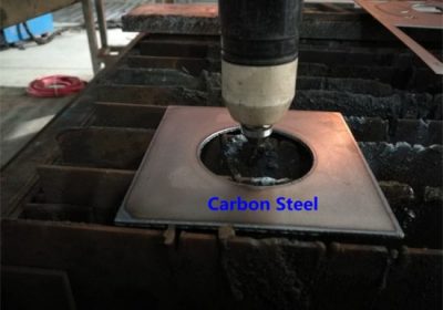 सीएनसी प्लाज्मा काटन मिसिन धातु प्लेट काटने को लागि प्रयोग गरियो